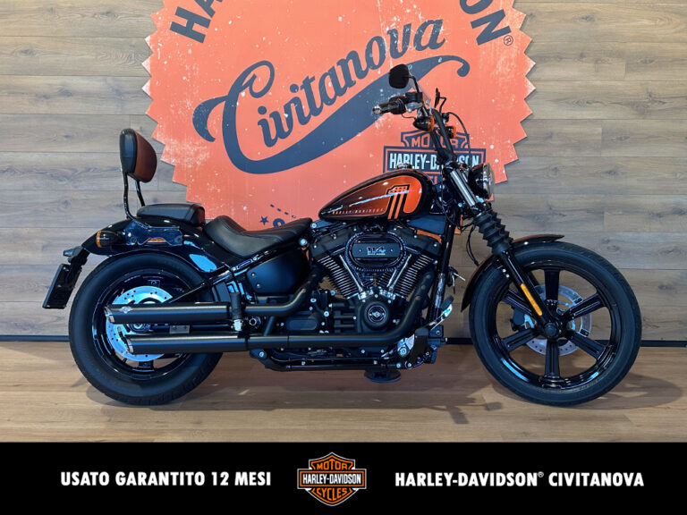 Harley-Davidson Street Bob 114 2023 usata – scarichi Vance & Hines Twin Slash – in vendita presso Harley-Davidson Civitanova